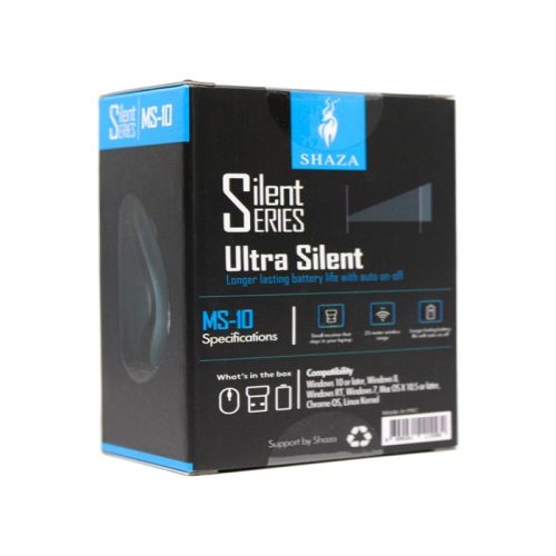 Shaza MS10 Sessiz Kablosuz Optik Mouse - Görsel 3